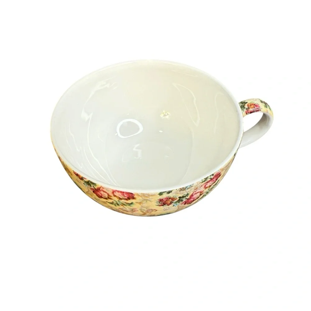 ROYAL PATRICIAN CHINTZ TEA-FOR-ONE TEAPOT & CUP SET – FLORAL VINTAGE